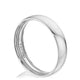 Classic Rounded in High Polish Finish Wedding Band
