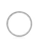 Classic Rounded in Brushed Finish Wedding Band