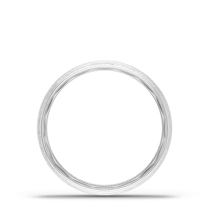 Classic Rounded in Brushed Finish Wedding Band