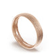 Classic Rounded in Brushed Finish Wedding Band