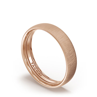 Classic Rounded in Satin Finish Wedding Band
