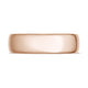 Classic Rounded in High Polish Finish Wedding Band