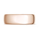 Classic Rounded in High Polish Finish Wedding Band