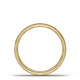 Classic Rounded in High Polish Finish Wedding Band