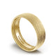 Classic Rounded in Brushed Finish Wedding Band