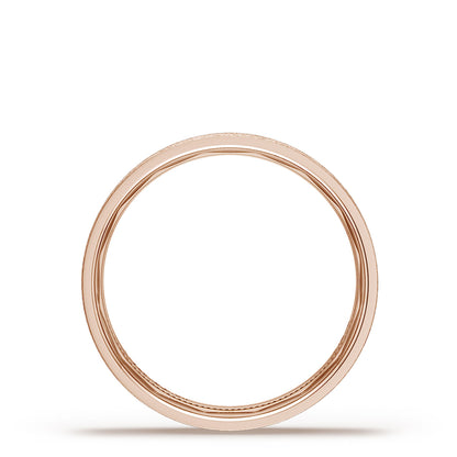 Classic Flat in Brushed Finish Wedding Band