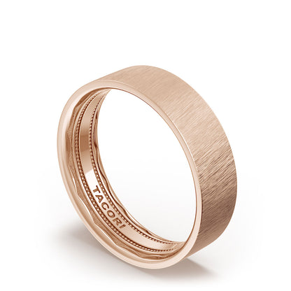 Classic Flat in Satin Finish Wedding Band