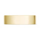 Classic Flat in High Polish Finish Wedding Band