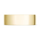 Classic Flat in High Polish Finish Wedding Band