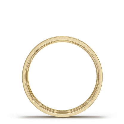 Classic Flat in High Polish Finish Wedding Band