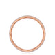 Classic Two-Tone Flat in Brushed Finish Wedding Band