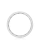 Channel Set Black Diamond in Satin Finish Wedding Band