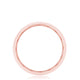 Channel Set Diamond in High Polish Finish Wedding Band