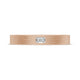 Bezel Set Diamond Wedding Band in Brushed Finish