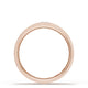 Bezel Set Diamond Wedding Band in High Polish