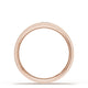 Bezel Set Diamond Wedding Band in Satin Finish