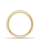 Bezel Set Diamond Wedding Band in Satin Finish