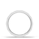 Diamond Faceted - Full Coverage Wedding Band in High Polish  - 4mm
