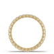 Diamond Edge Satin Finish Wedding Band