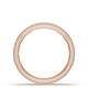 Bevel Edge Diamond Wedding Band in High Polish - 5mm