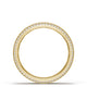 Bevel Edge Diamond Wedding Band in Brushed Finish - 5mm