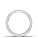 Bevel Edge Diamond Wedding Band in Satin Finish - 7mm