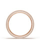 Bevel Edge Diamond Wedding Band in High Polish - 7mm