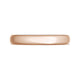 Classic Two-Tone Rounded Wedding Band in High Polish