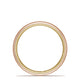 Classic Two-Tone Rounded Wedding Band in Satin Finish