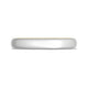 Classic Two-Tone Rounded Wedding Band in High Polish