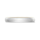 Classic Two-Tone Rounded Wedding Band in Satin Finish