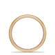 Classic Two-Tone Rounded Wedding Band in High Polish