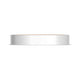 Classic Two-Tone Flat Wedding Band in High Polish