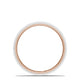 Classic Two-Tone Flat Wedding Band in High Polish