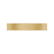 Classic Two-Tone Flat Wedding Band in Brushed Finish