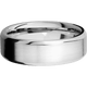 14K White Gold with Satin , Polish Finish