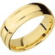 14K Yellow Gold with Polish , Bead Finish