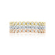 Tacori Platinum Sculpted Crescent Diamond Wedding Band (0.2 CTW)