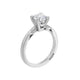 Tacori 18k White Gold Solitaire Complete Engagement Ring Setting  (.50 CTW)