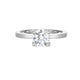 Tacori 18k White Gold Solitaire Complete Engagement Ring Setting  (.50 CTW)