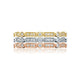 Tacori 18k White Gold Sculpted Crescent Diamond Wedding Band (0.15 CTW)