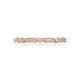 Tacori 18k Rose Gold Sculpted Crescent Diamond Wedding Band (0.15 CTW)