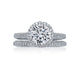 Tacori 18k White Gold Simply Tacori Round Diamond Engagement Ring Setting (0.5 CTW)