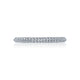 Tacori 18k White Gold Simply Tacori Diamond Wedding Band (0.32 CTW)
