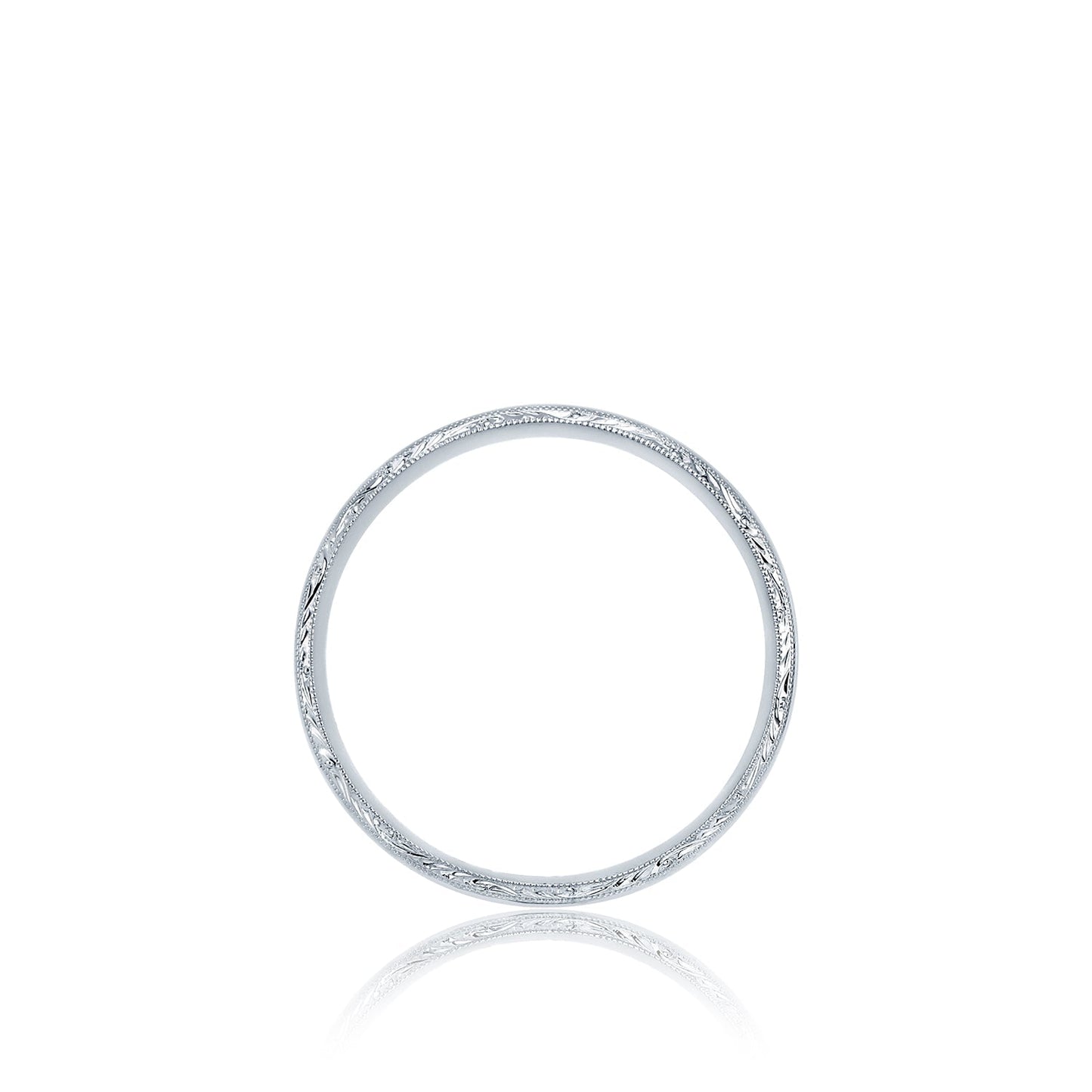 Tacori 18k White Gold 6.5mm Simply Tacori Wedding Band