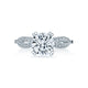 Tacori Ribbon Round Diamond Engagement Ring Setting (0.12 CTW)