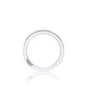 Tacori 18k White Gold Simply Tacori Diamond Wedding Band (0.26 CTW)
