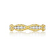 Tacori 18k Yellow Gold Classic Crescent Diamond Wedding Band (0.87 CTW)