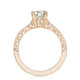 Round Solitaire Engagement Ring