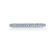 Tacori 18k White Gold Classic Crescent Diamond Wedding Band (0.22 CTW)